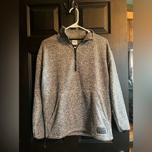 PINK 1/4 zip pull over